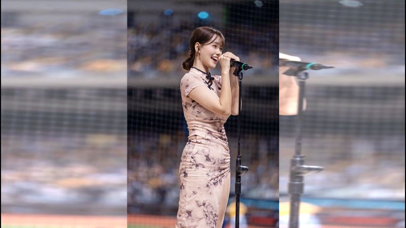 中信兄弟韓籍啦啦隊金渡兒,在大巨蛋SOLO演出《Nobody》。(圖/翻攝自Passion Sisters臉書)