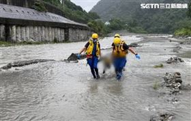 新／找到了！台中男失聯10日陳屍松鶴河床(圖/翻攝畫面)