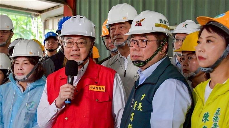 台南勘災!面對豪雨釀災 卓榮泰這麼說
