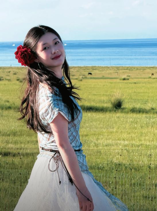 重慶女大生撞臉大S爆紅。(圖/翻攝自抖音)