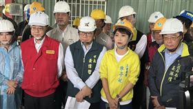 民進黨立委陳亭妃今（4）天呼籲，行政院風災特別條例提高淹水補助金額到3萬。（圖／翻攝自陳亭妃臉書）