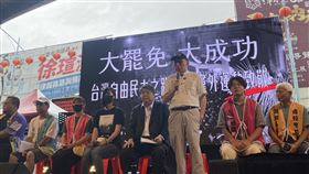 中台灣5罷團台中宣講　曹興誠出席中台灣5罷團2日在台中市潭子區舉辦「捍衛台灣、深耕民主，823中台灣接棒」宣講會，聯電創辦人曹興誠（右3）也出席與會。（民眾提供）中央社記者郝雪卿傳真  114年8月2日