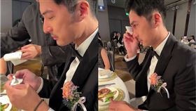 李運慶在林逸欣婚宴上淚崩。（圖／翻攝自IG）
