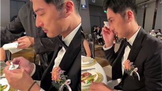 李運慶見林逸欣婚宴「這一幕」哭成淚人兒