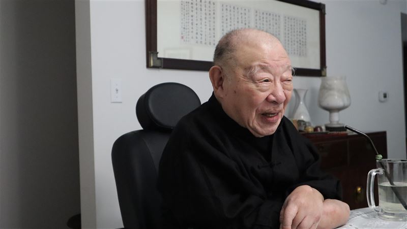 中研院院士、第6屆唐獎漢學獎得主許倬雲病逝。(圖/中央社)