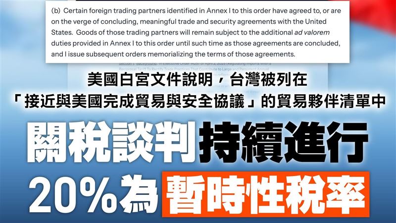 台美談判看不到細節？民進黨：因還沒完成