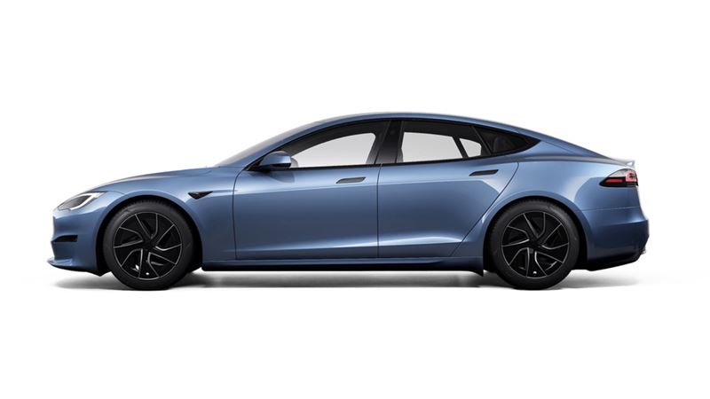 特斯拉高階車型單季總銷量不到3%。（翻攝TESLA網站）