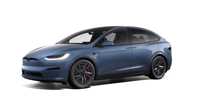 特斯拉Model X今年推出改款卻退出歐洲市場。（翻攝TESLA網站）