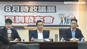 ▲羅智強出席新國會智庫民調發布會。（圖／記者詹宜庭攝影）