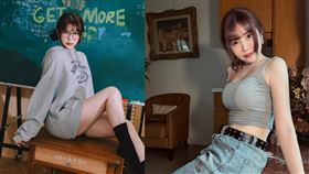  百萬網紅瑀熙憑藉甜美外型與火辣身材走紅。（圖／翻攝自uccu0323 IG）