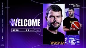 ▲美籍助理教練泰勒（Jacob Tyler）加入攻城獅。（圖／新竹御嵿攻城獅球團提供） 