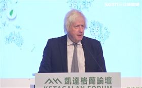 賴強生同台1200。英國前首相，強生，台灣。