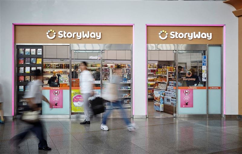 LINE Pay即日起可於韓國Storyway便利商店及全韓國鐵路車站內的商店、餐廳等超過900個據點使用。（圖／品牌業者提供）