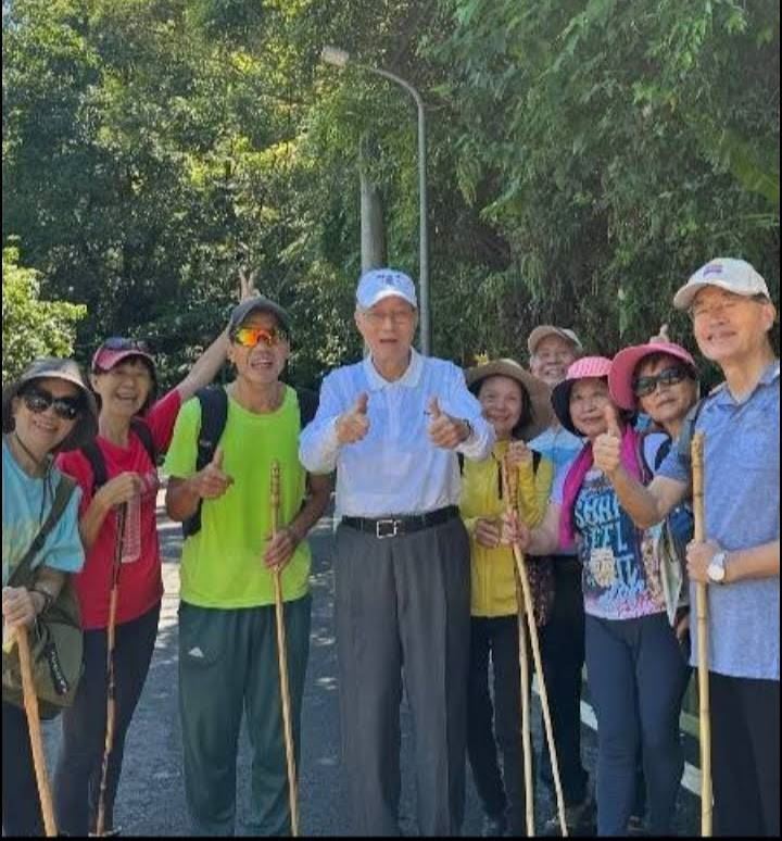 吳敦義說自己已歸隱山林,不論世事。(圖/翻攝畫面)