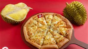 必勝客,黃金榴槤比薩(品牌提供)