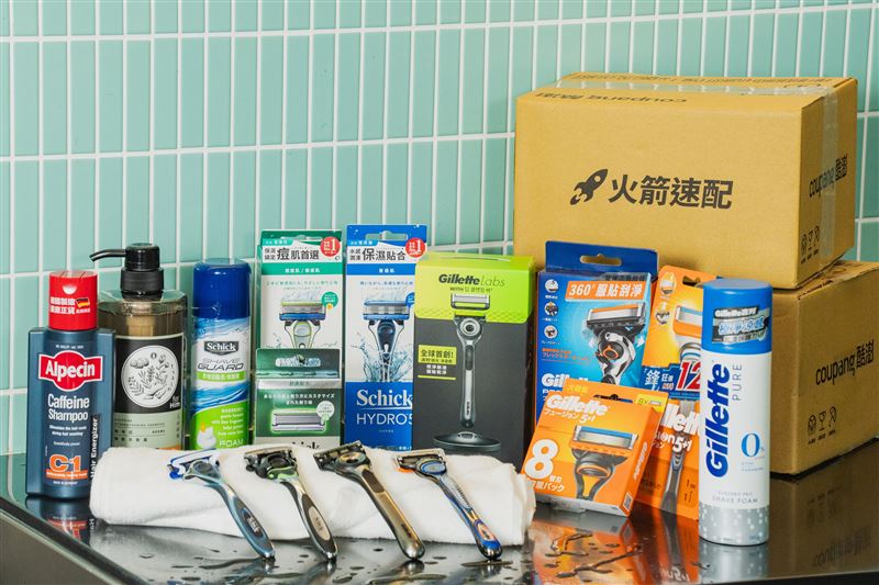 Coupang酷澎攜手品牌贈「爸」氣折扣,Gillette吉列、Schick舒適牌滿588元現折100元