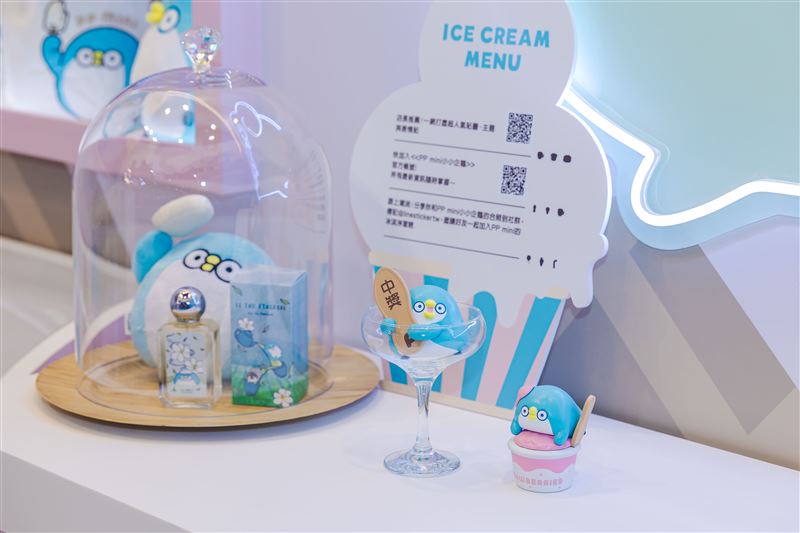 PP mini小小企鵝周邊商品展示