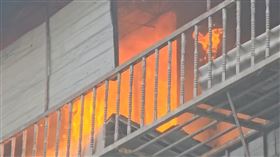 基隆,信義區,民宅,火警,公寓。（圖／翻攝畫面）