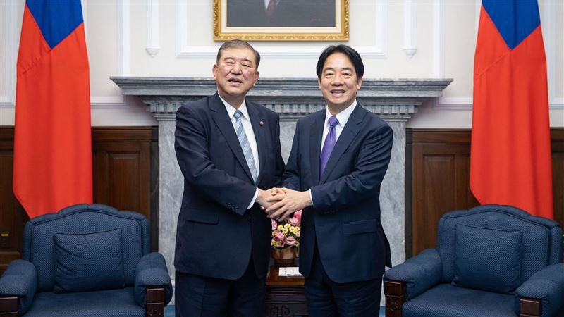 感謝石破茂溫暖慰問 賴:台日友誼如家人