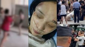四川14歲少女霸凌影片曝光！千人抗議遭警鎮壓，喊「習近平下台」。（圖／翻攝微博）