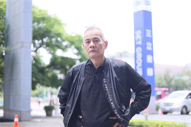 王豪與一年前相比,現在體態有恢復一些。(圖/記者趙于瑩、鄭孟晃攝影)