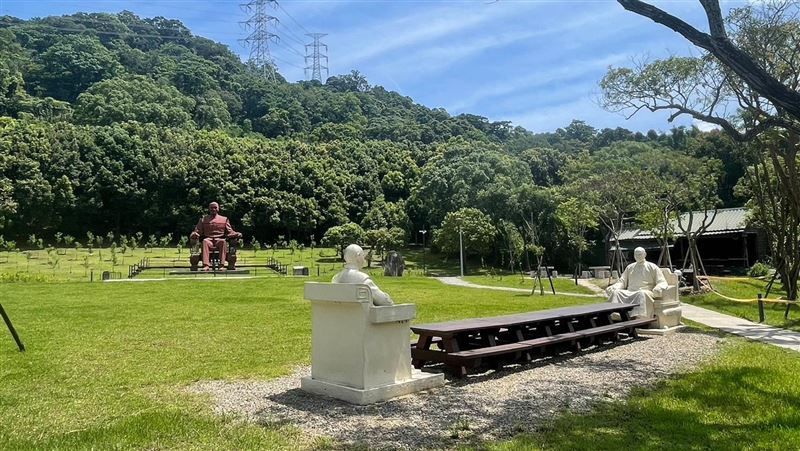 桃園市政府風景區管理處澄清慈湖被拆謠言。(圖/翻攝桃市風管處臉書)