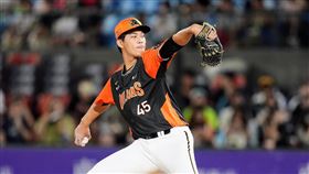 ▲周彥農5日迎來一軍初登板。（圖／統一獅球團提供） 