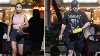 林芯儀戀健身教練　深夜私會索吻互動曝光