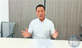 林金龍（圖）在劉炳偉生前討債一度遭黑衣人恐嚇，他認為欠債沒有時效，劉炳中明明很有錢，為何不還債。
