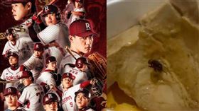 樂天伙食「蒼蠅活蛆雙拼」餐點噁爛畫面曝