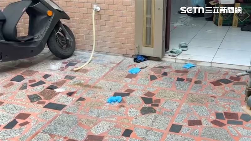 嘉義縣水上鄉三和村今天(6日)凌晨發生殺人案。(圖/記者廖國雄攝影)