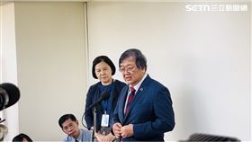 邱泰源回應鬆綁「美牛內臟、豬腎萊劑」換免關稅問題。（圖／記者簡浩正攝影）