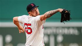 ▲紅襪先發投手克羅謝（Garrett Crochet）暫居勝投、三振雙冠王。（圖／路透社／達志影像）