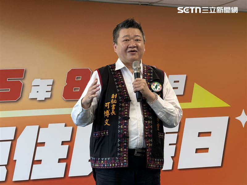 民進黨代理秘書長何博文。(圖/記者劉秀敏攝影)