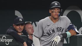 ▲賈吉（Aaron Judge）回歸3打數吞2K。（圖／美聯社／達志影像）