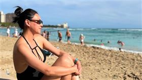 朱芯儀出國辣穿泳裝。（圖／翻攝自朱芯儀IG）