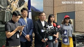 ▲國民黨文傳會主委林寬裕受訪。（圖／記者詹宜庭攝影）