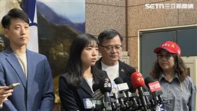 ▲楊智伃受訪回應張亞中批朱立倫。（圖／記者詹宜庭攝影）