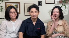 張景嵐邀請阿Ken上節目。（圖／menomeno X 人類圖畫館提供）