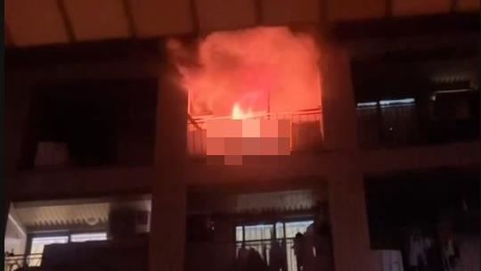 台中男困陽台被燒成焦屍!起火真相曝光