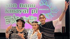 主持人蘇婭（左起）、余荃斌No Name、阿比（圖／艾迪昇提供）