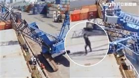 高雄港務分公司,高雄港,吊車,吊臂,貨櫃,甲板,輪船