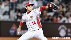 ▲中職36年例行賽，味全龍先發投手徐若熙。（圖／記者劉彥池攝影）