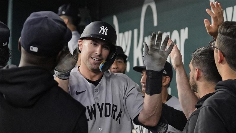 賈吉敲傷癒首安　洋基靠他代打開轟止連敗