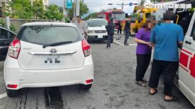 花蓮,花蓮縣,秀林鄉,老翁,婦人,安眠藥,車禍,轎車,車道,貨車,死亡,看診,肇事▲圖片描述。（圖／翻攝畫面）