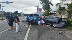 花蓮,花蓮縣,秀林鄉,老翁,婦人,安眠藥,車禍,轎車,車道,貨車,死亡,看診,肇事▲圖片描述。（圖／翻攝畫面）