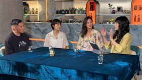 杜汶澤(左起)、連俞涵、Janet、唐綺陽分享自己的避難包裡有什麼(圖／《Yahoo唐綺陽談星私廚》提供）