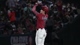 ▲卡洛爾（Corbin Carroll）炸裂首打席全壘打。（圖／路透社／達志影像）