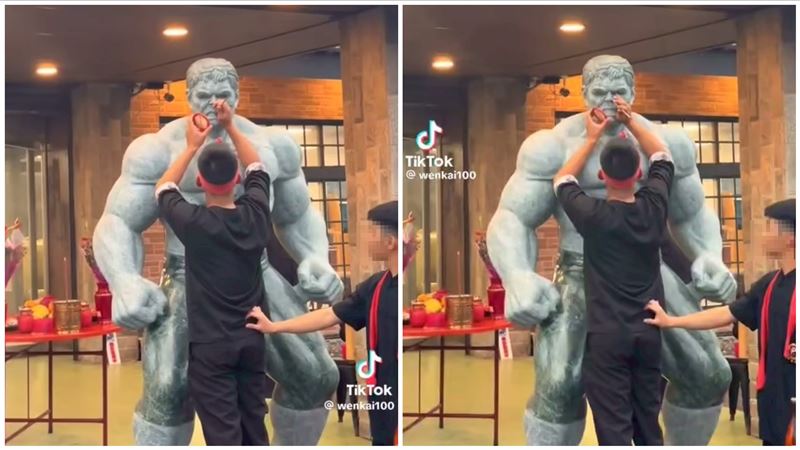 浩克開光變神明?網掀議 墾丁業者回應了