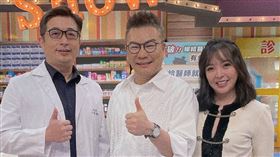 林暘朝醫師（左起）、沈玉琳、陳宥心上節目（圖／翻攝臉書）